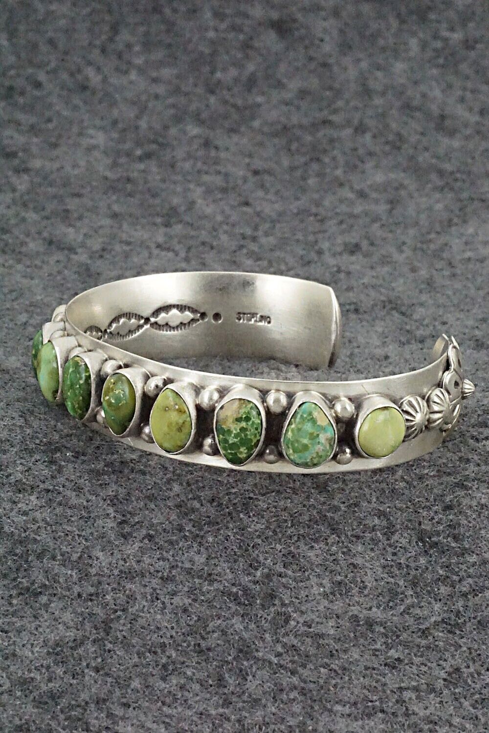 Turquoise & Sterling Silver Bracelet - Tom Lewis