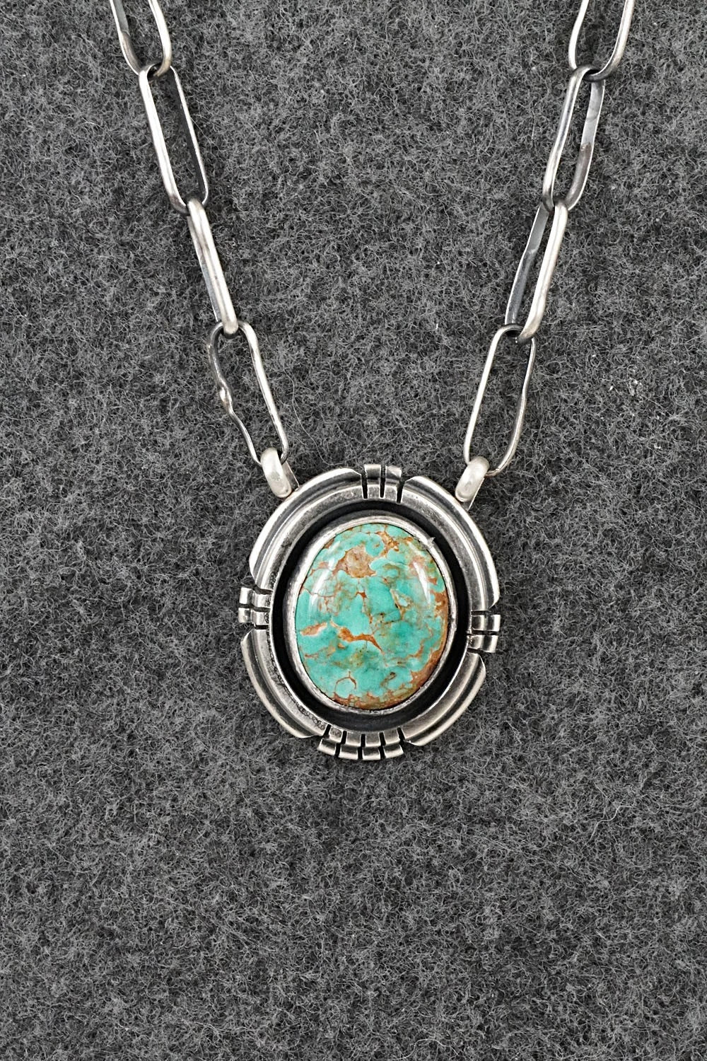 Turquoise & Sterling Silver Necklace - Daniel Benally