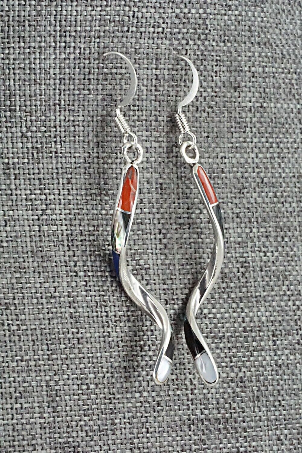 Multi Stone & Sterling Silver Earrings - Ira Johnson
