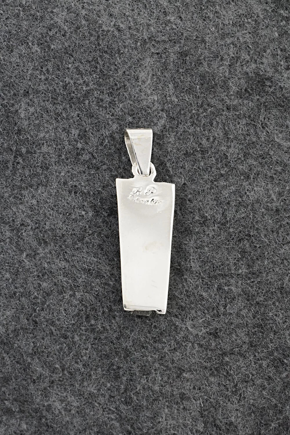 Multi Stone & Sterling Silver Pendant - Rayland Edaakie