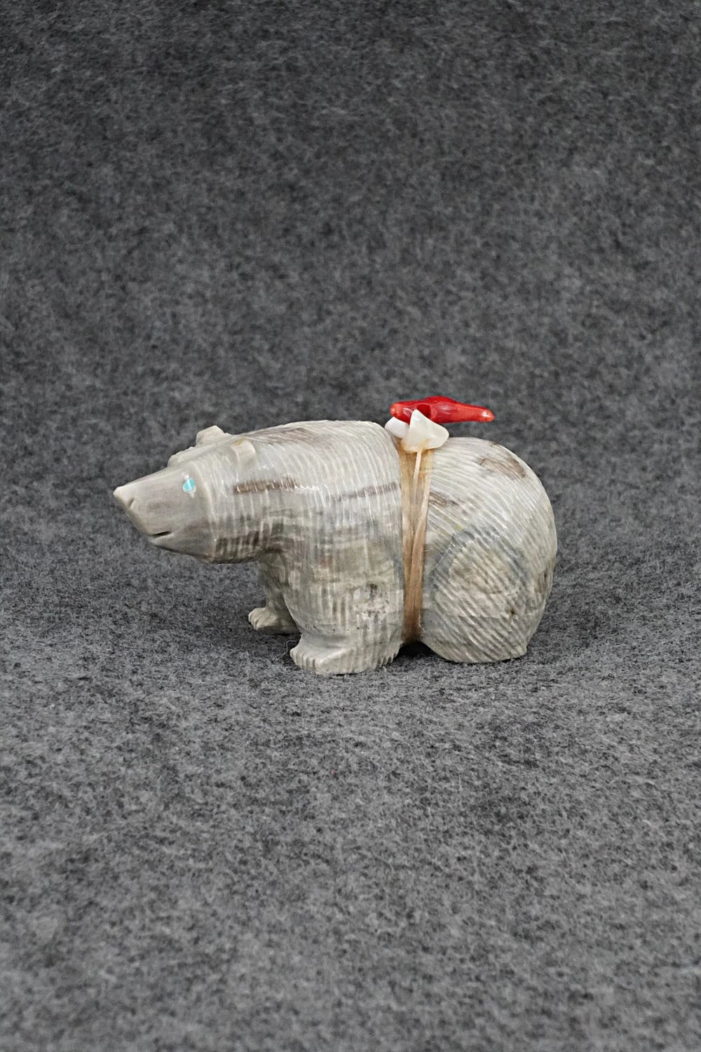 Bear Zuni Fetish Carving - Paulette & Farlan Quam