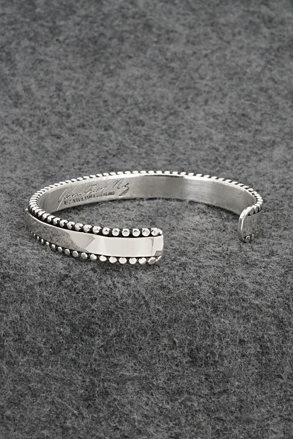 Sterling Silver and 14k Gold Bracelet - Jonathan Nez