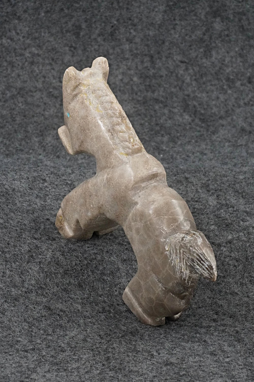 Horse Zuni Fetish Carving - Tony Mackel