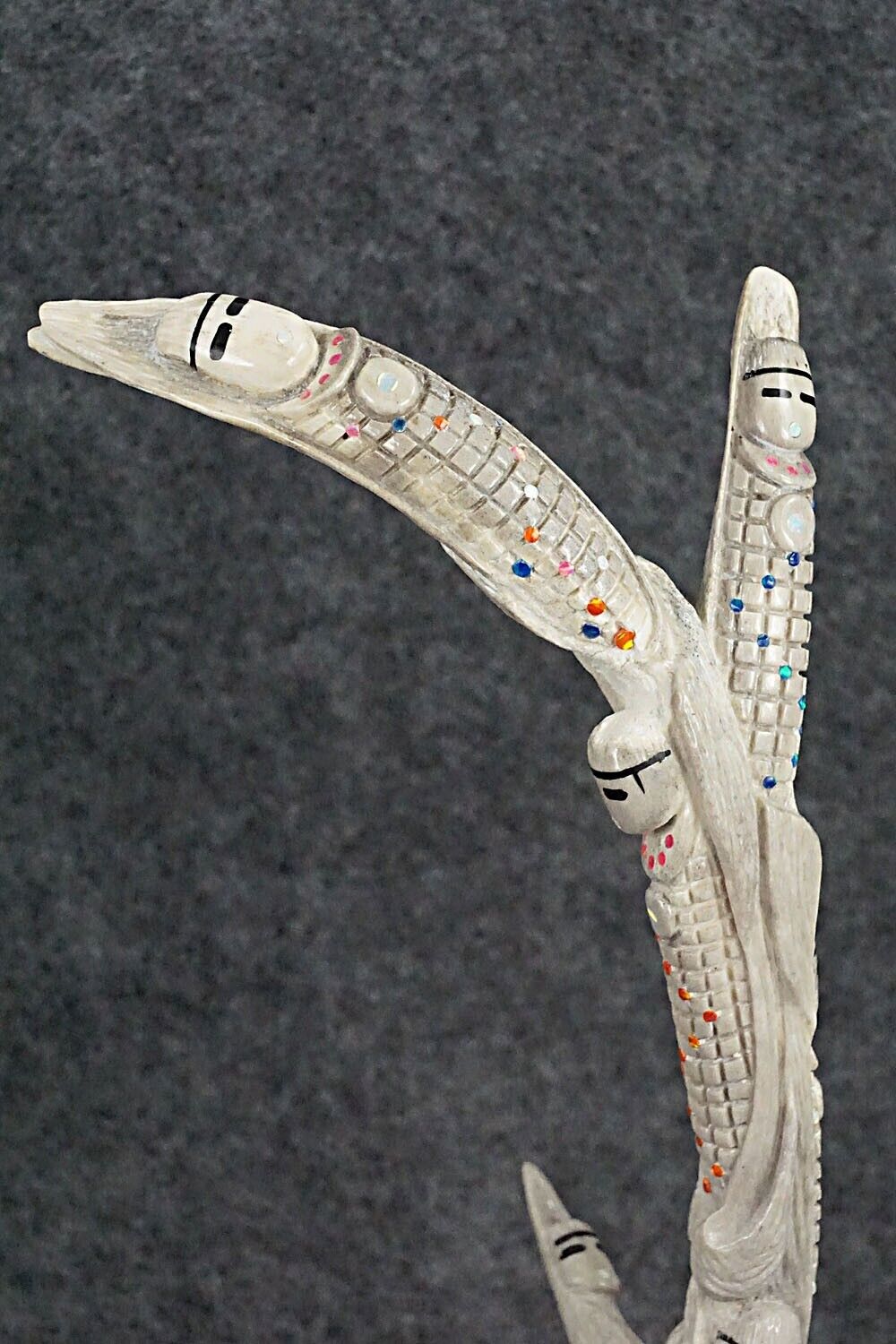 Corn Maidens Zuni Fetish Carving - Destry Siutza
