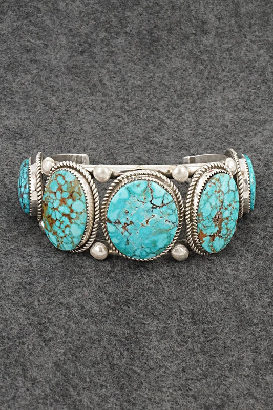 Turquoise & Sterling Silver Bracelet - Ray Nez