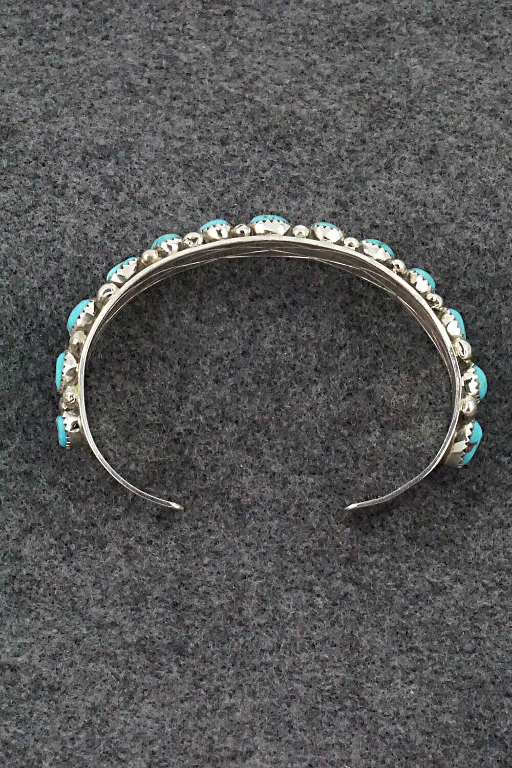 Turquoise & Sterling Silver Bracelet - Darlene Begay