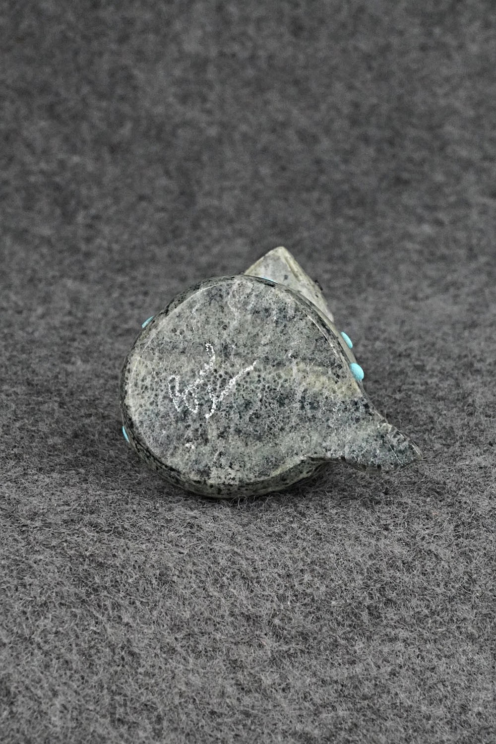 Rattlesnake Zuni Fetish Carving - Reynold Lunasee