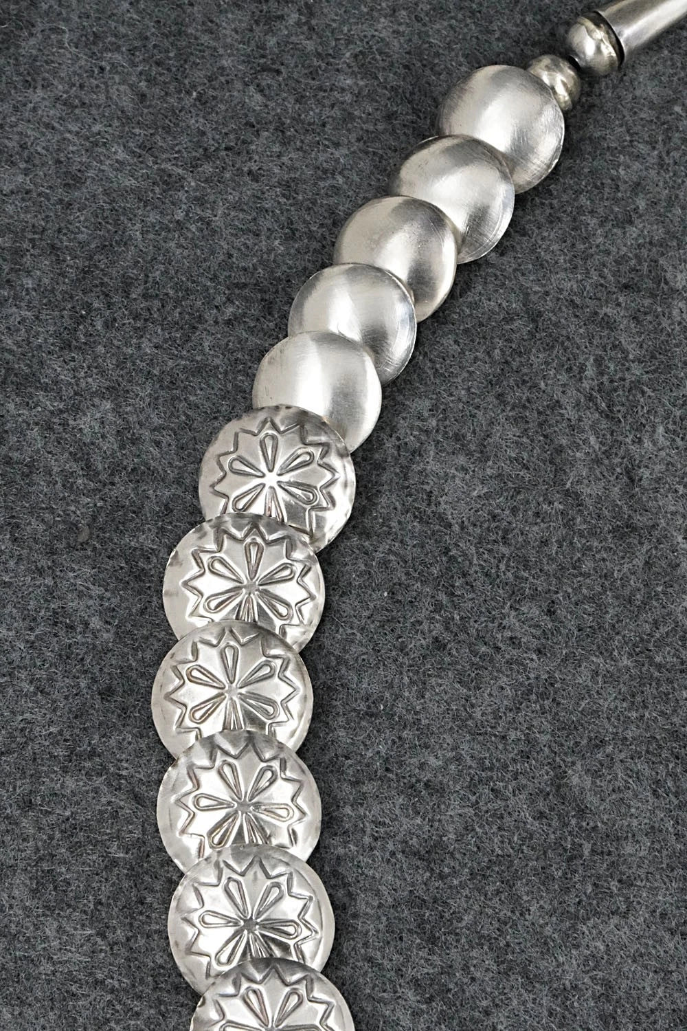 Turquoise & Sterling Silver Necklace and Earrings Set - Tim Thompson