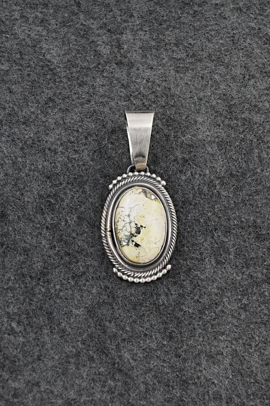 Variscite & Sterling Silver Pendant - Darrin Livingston