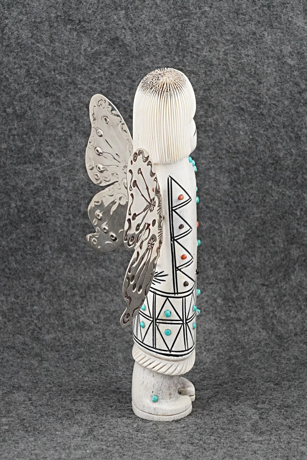 Angel Zuni Fetish Carving - Claudia Peina