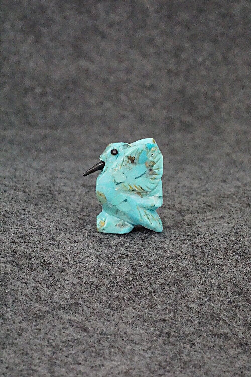Hummingbird Zuni Fetish Carving - Danette Laate