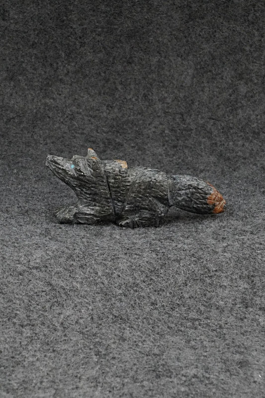 Wolf Zuni Fetish Carving - Tony Mackel