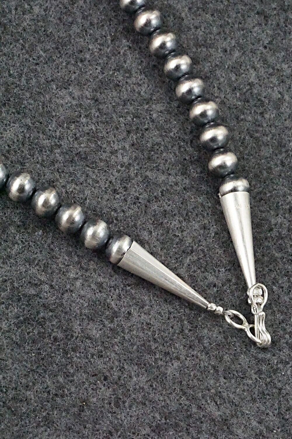 Turquoise & Sterling Silver Naja Necklace - Paige Gordon