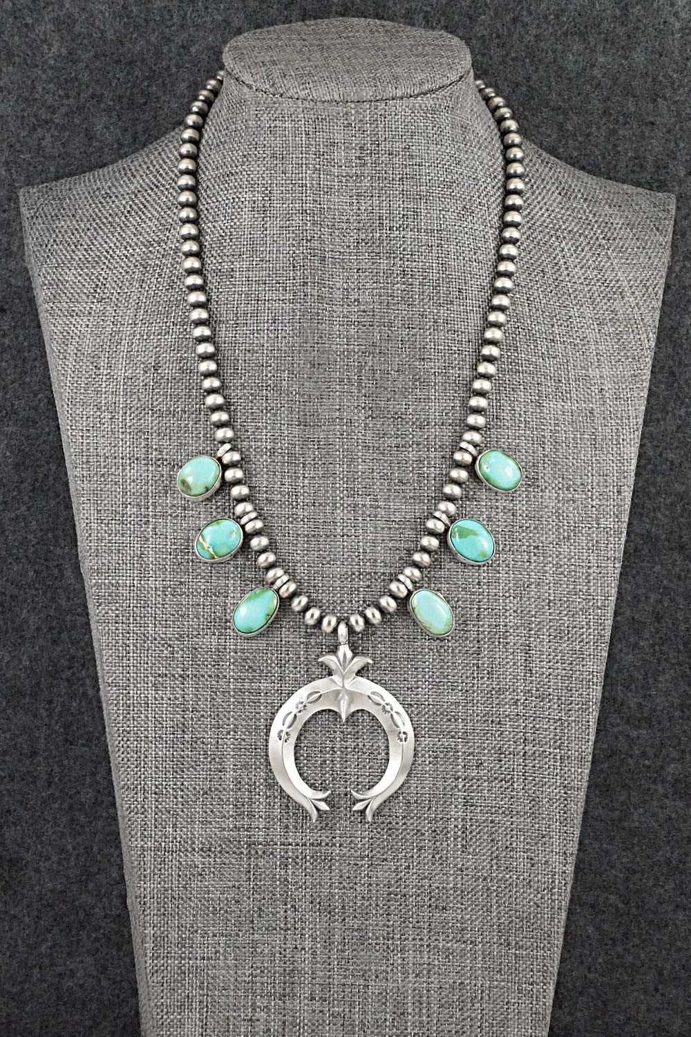 Turquoise & Sterling Silver Necklace - Latricia Largo