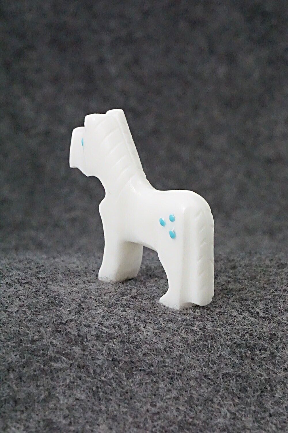 Horse Zuni Fetish Carving - Todd Etsate