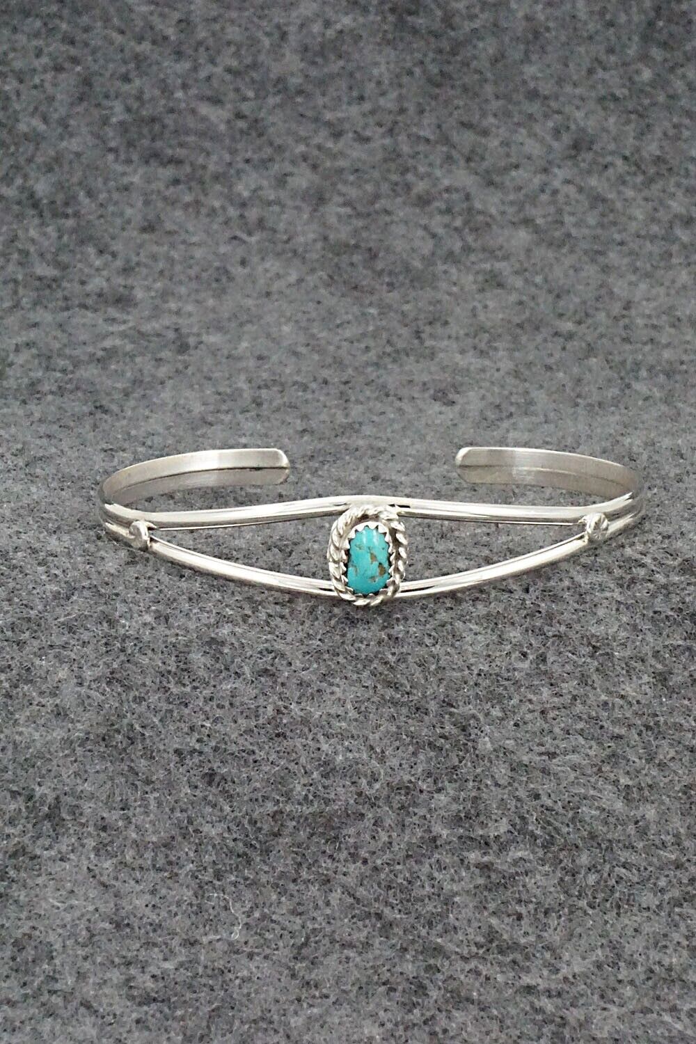 Turquoise & Sterling Silver Bracelet - Elton Cadman