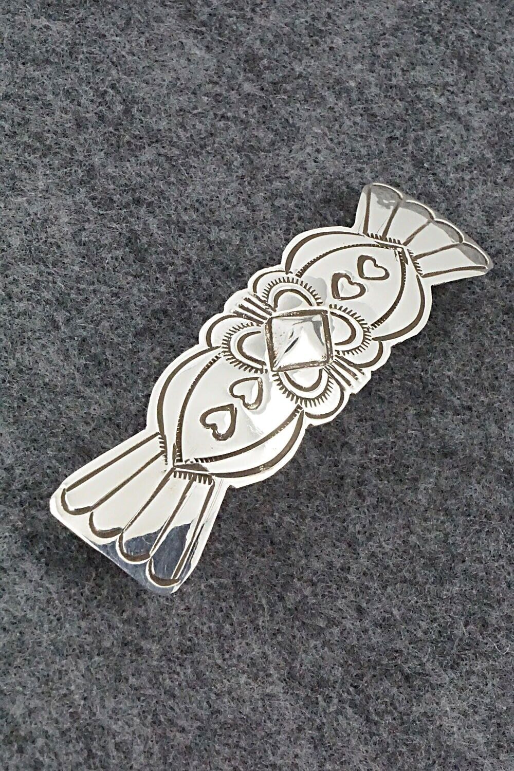 Sterling Silver Hair Barrette - Jennie Blackgoat