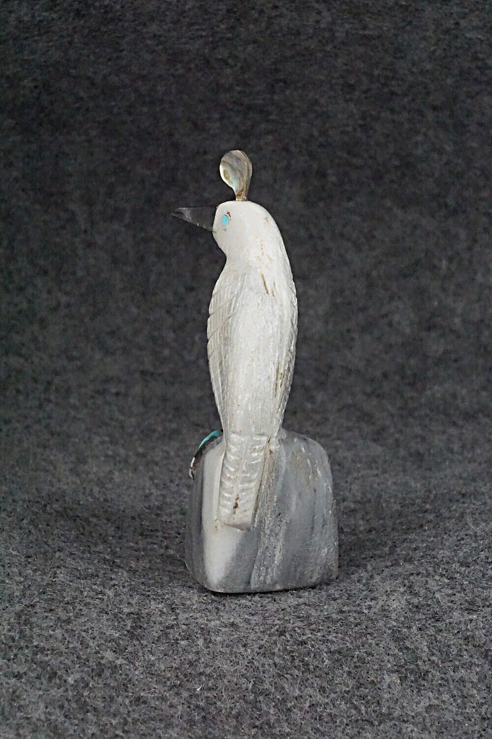Quail Zuni Fetish Carving - Darrin Boone