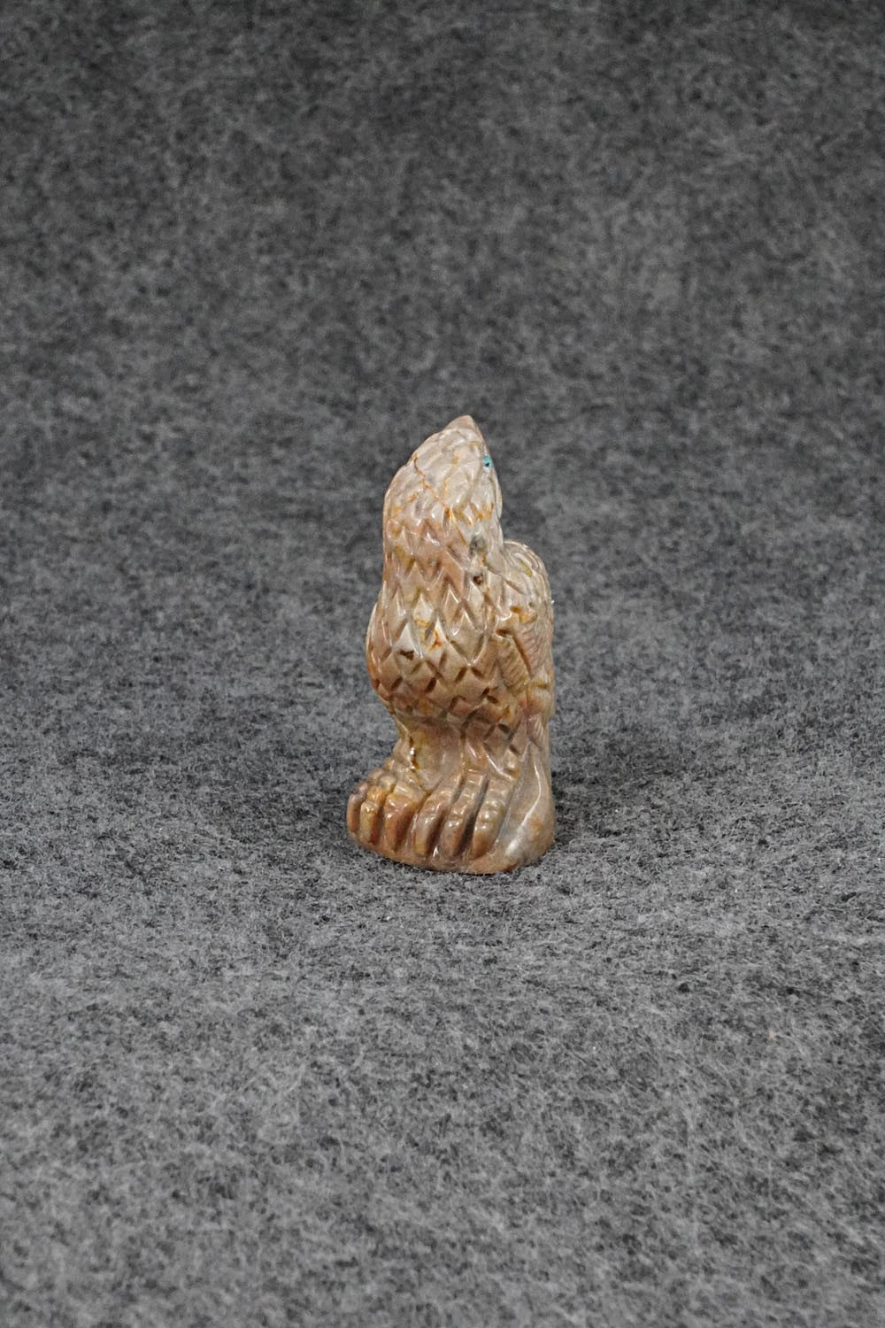 Eagle Zuni Fetish Carving - Randy Lucio