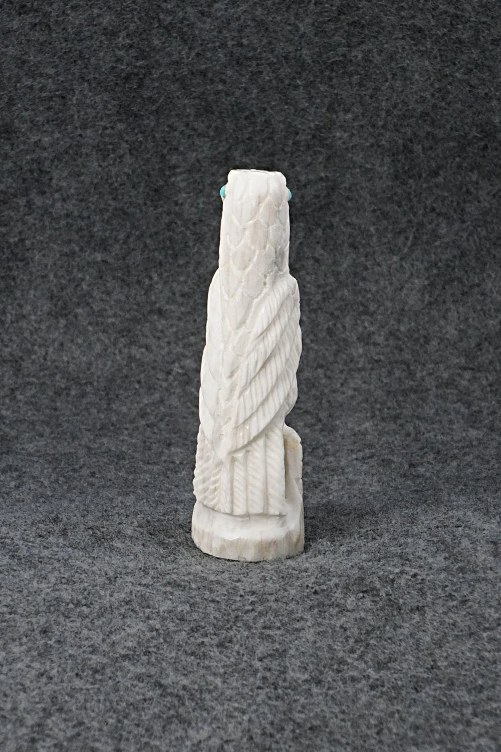 Eagle Zuni Fetish Carving - Garrick Weeka