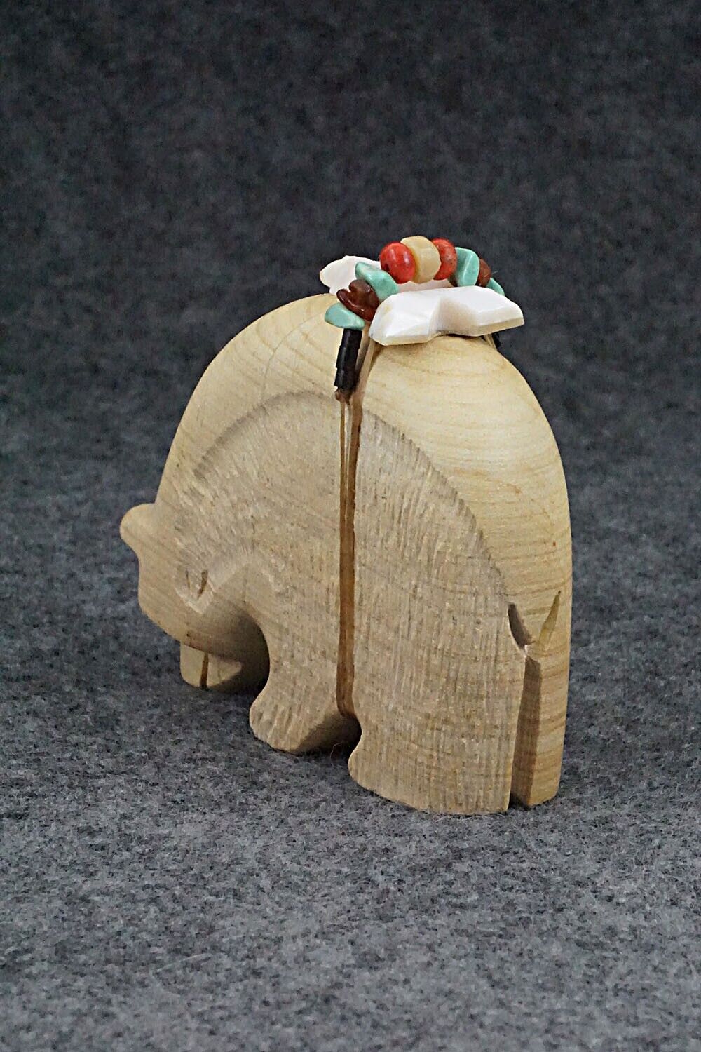 Bear Zuni Fetish Carving - Douglas Martza