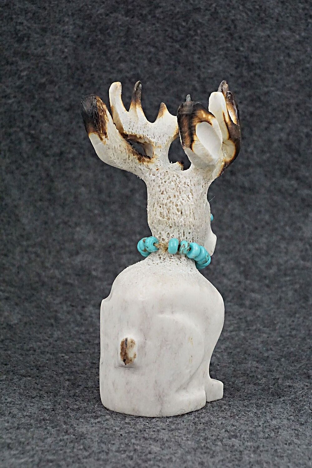 Jackalope Zuni Fetish Carving - Andres Lementino