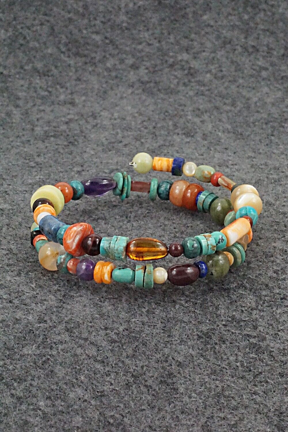 Multi-Stone Beaded Bracelet - Helen Tsosie