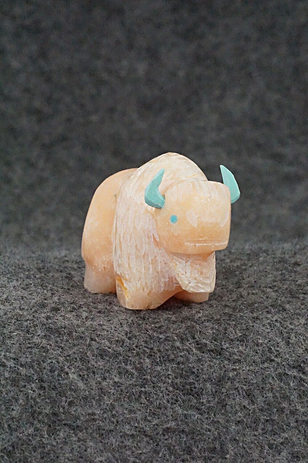Buffalo Zuni Fetish Carving - Brandon Phillips