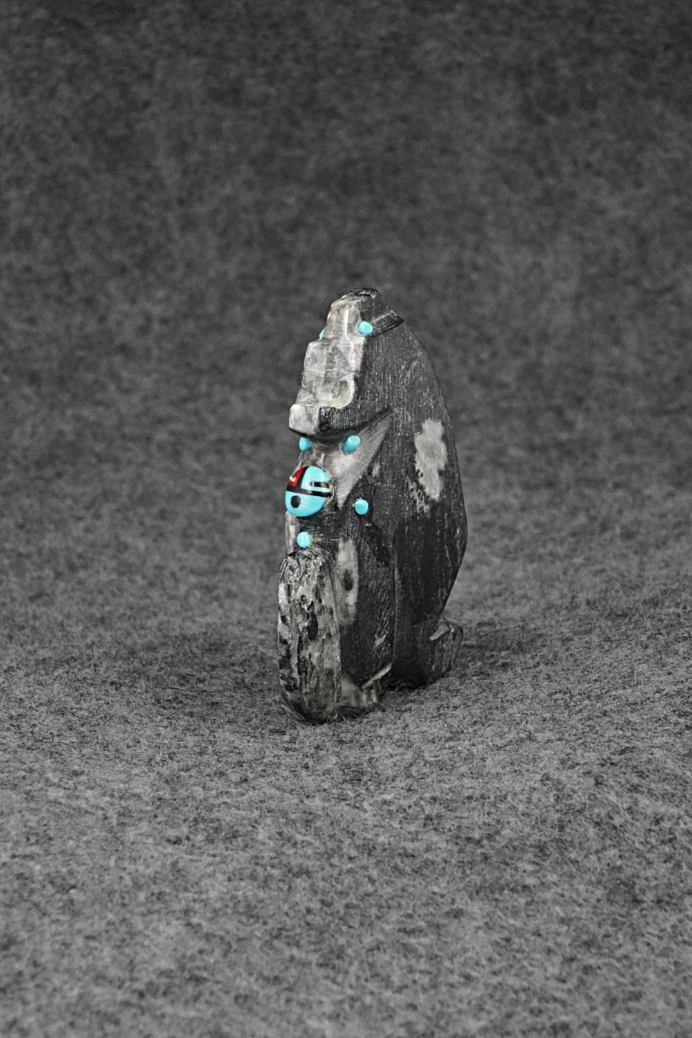 Wolf Zuni Fetish Carving - Danette Laate