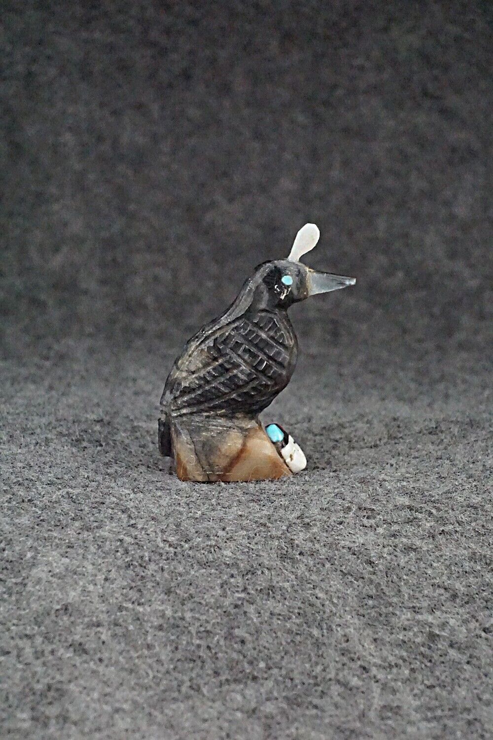 Quail Zuni Fetish Carving - Darrin Boone