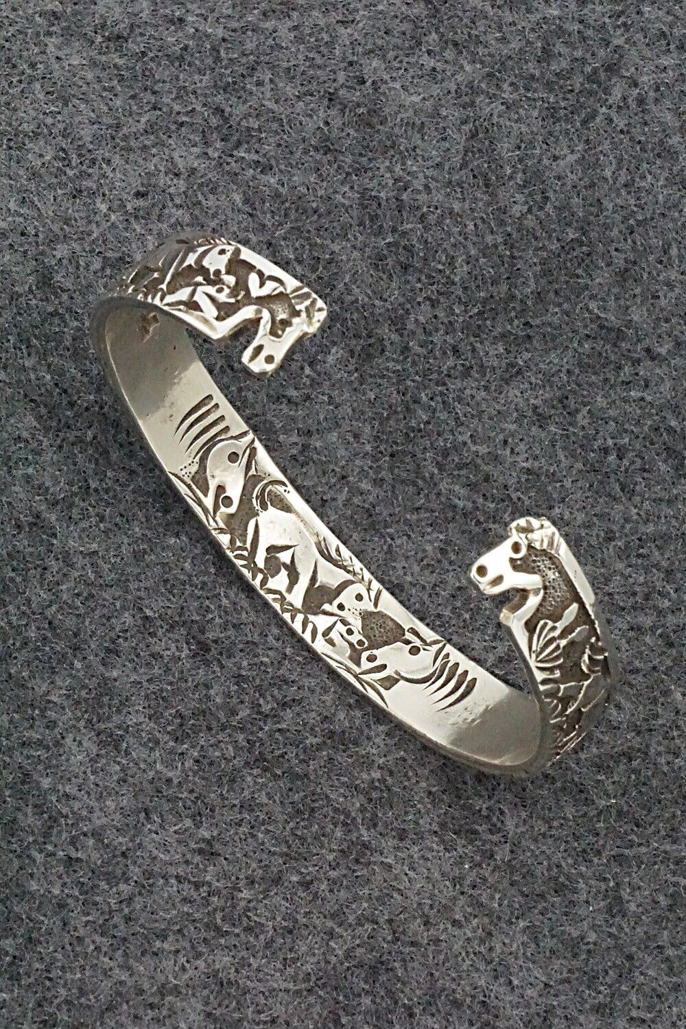 Sterling Silver Bracelet - Lloyd Becenti