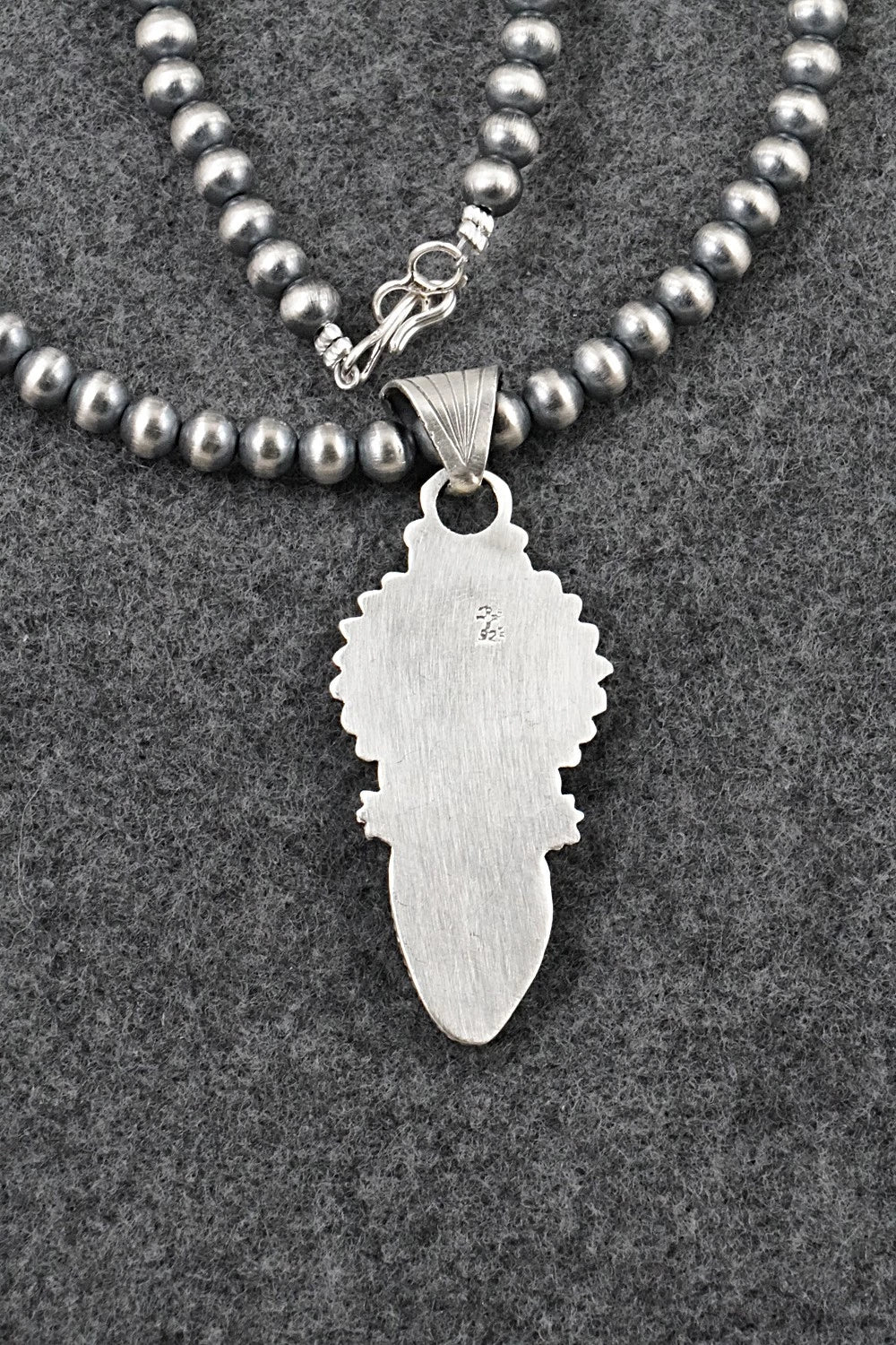 Turquoise & Sterling Silver Necklace - Sharon McCarthy