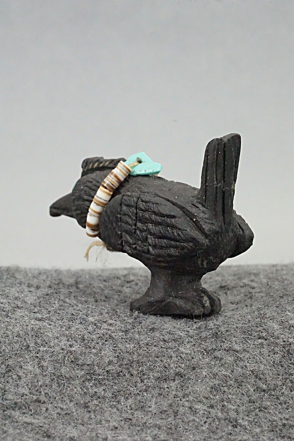 Roadrunner Zuni Fetish Carving - Carlton Comosona