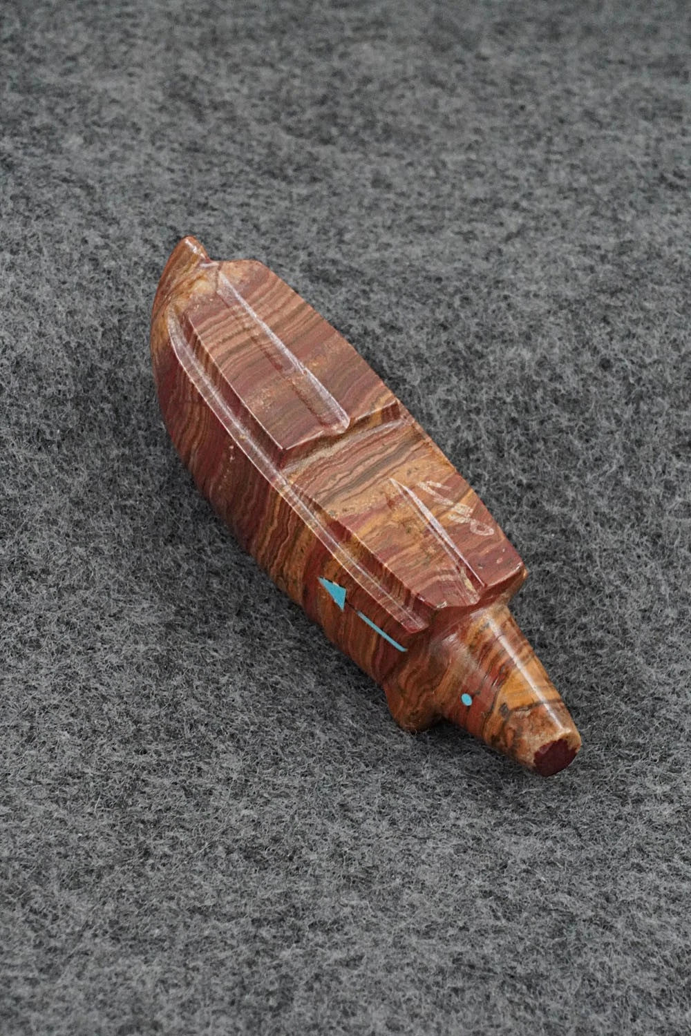 Armadillo Zuni Fetish Carving - Clayton Panteah
