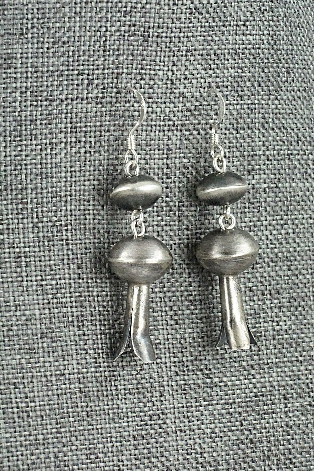 Sterling Silver Navajo Pearl Earrings - Presley Haley