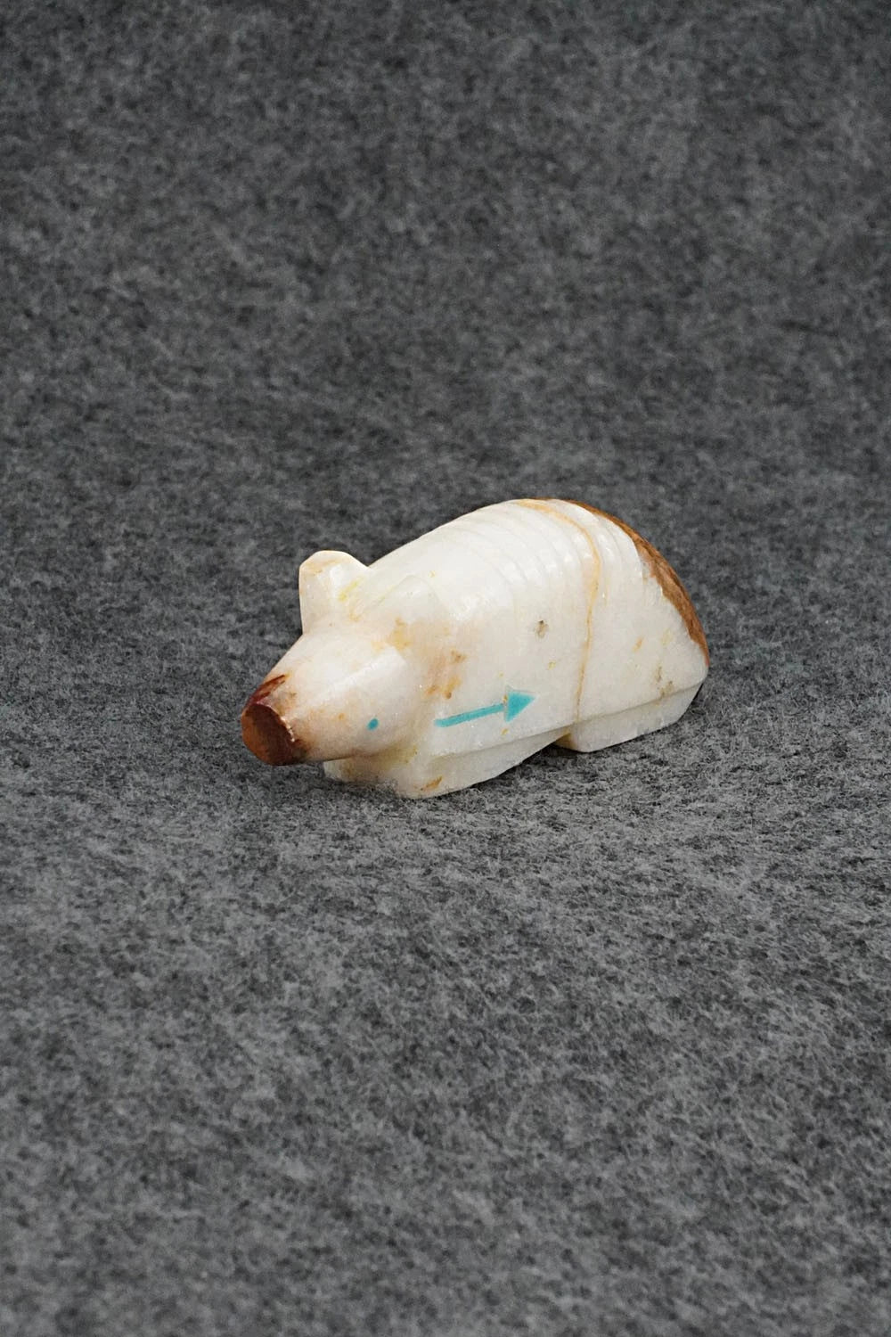 Armadillo Zuni Fetish Carving - Abby Panteah Quam