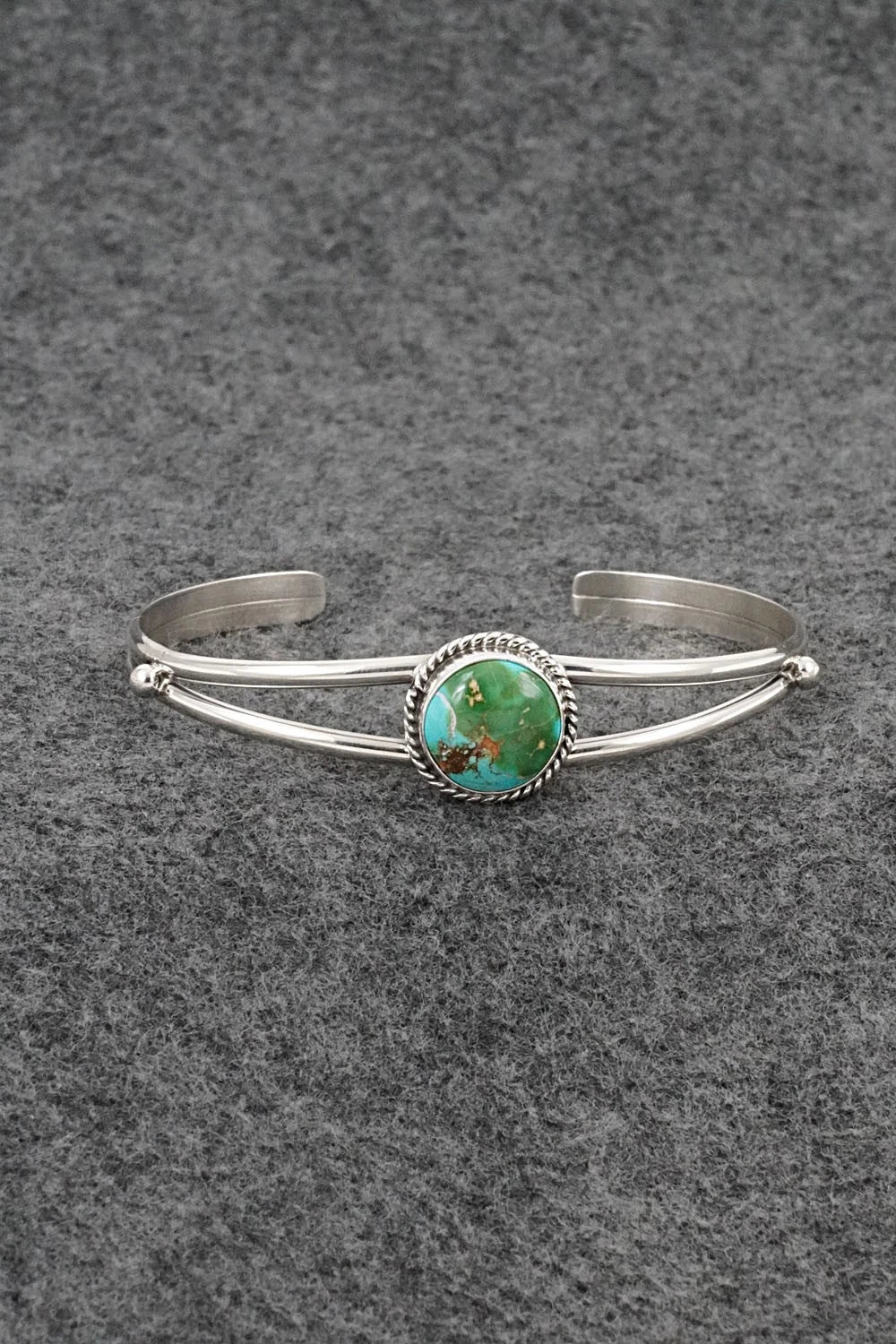 Turquoise & Sterling Silver Bracelet - Rosemary Saunders