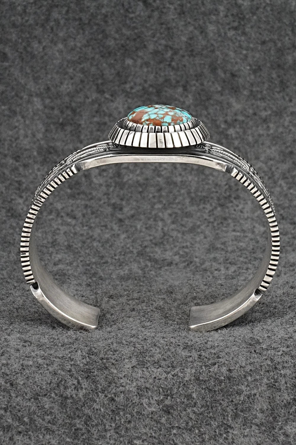 Turquoise & Sterling Silver Bracelet - Mark Yazzie
