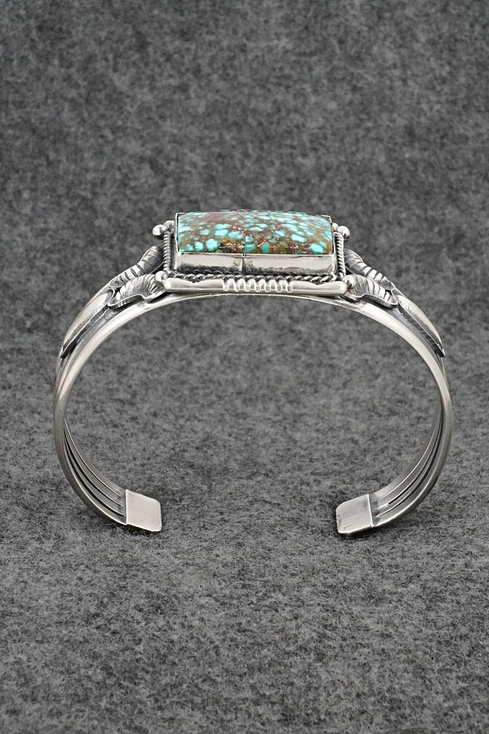 Turquoise & Sterling Silver Bracelet - Derrick Gordon