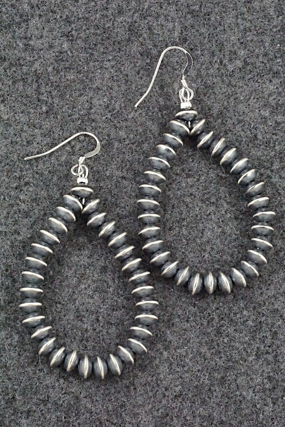 Sterling Silver Beaded Earrings - Louise Joe