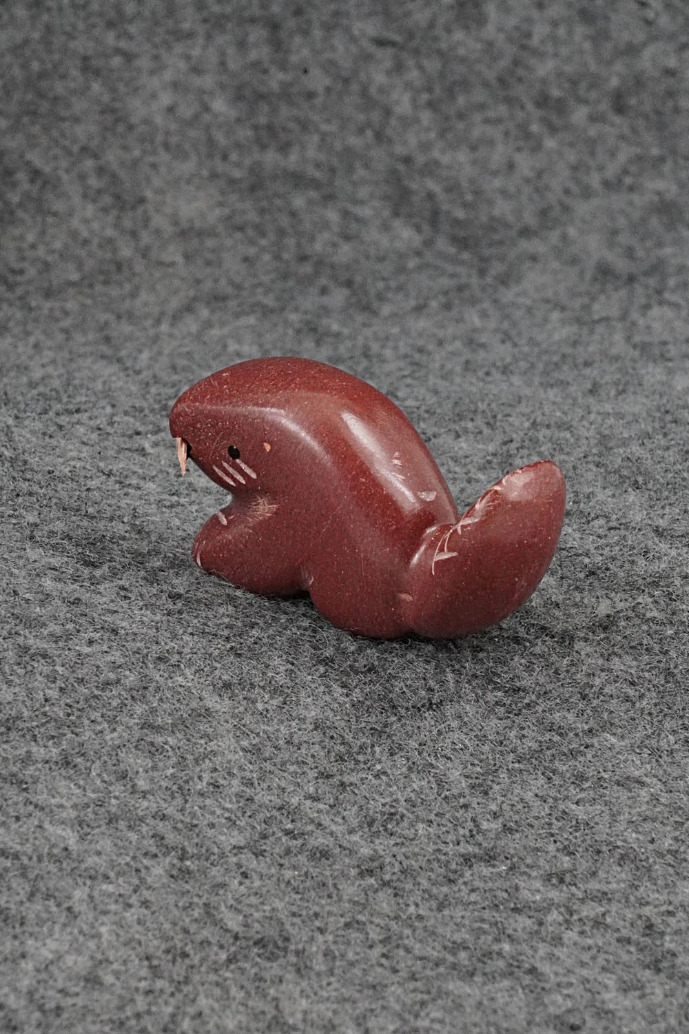 Beaver Zuni Fetish Carving - Justin Red Elk