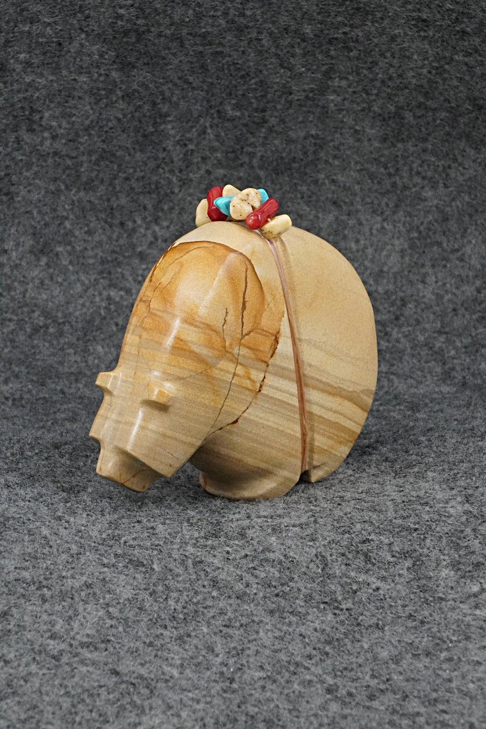 Bear Zuni Fetish Carving - Farlan & Paulette Quam
