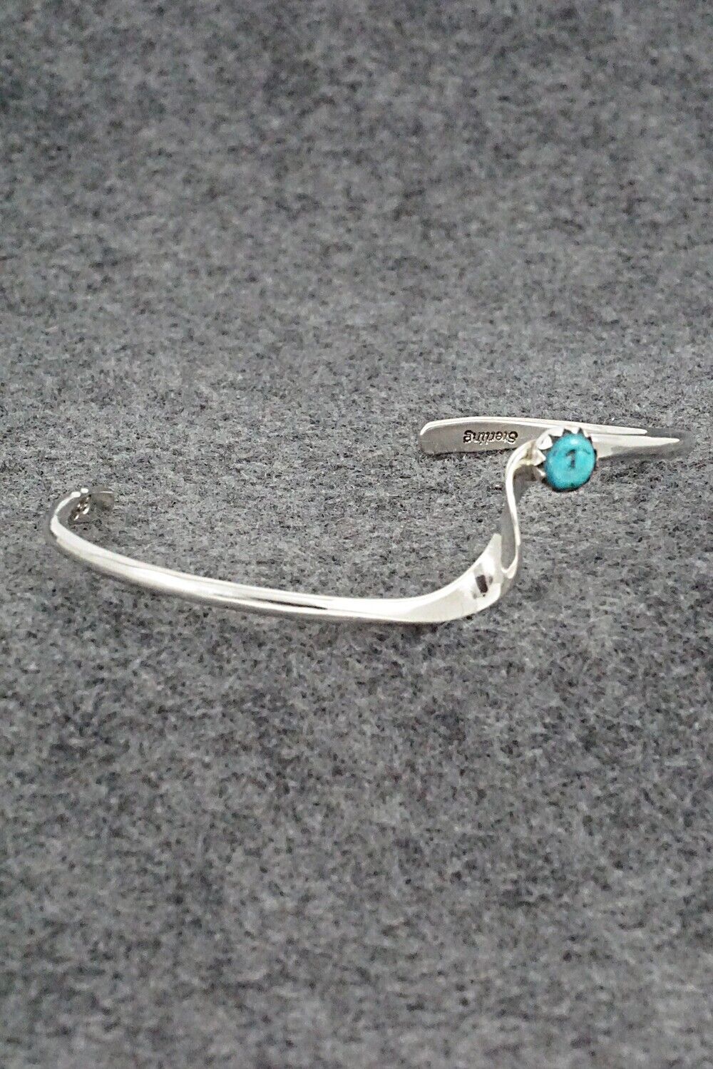 Turquoise & Sterling Silver Bracelet - Yolanda Skeets
