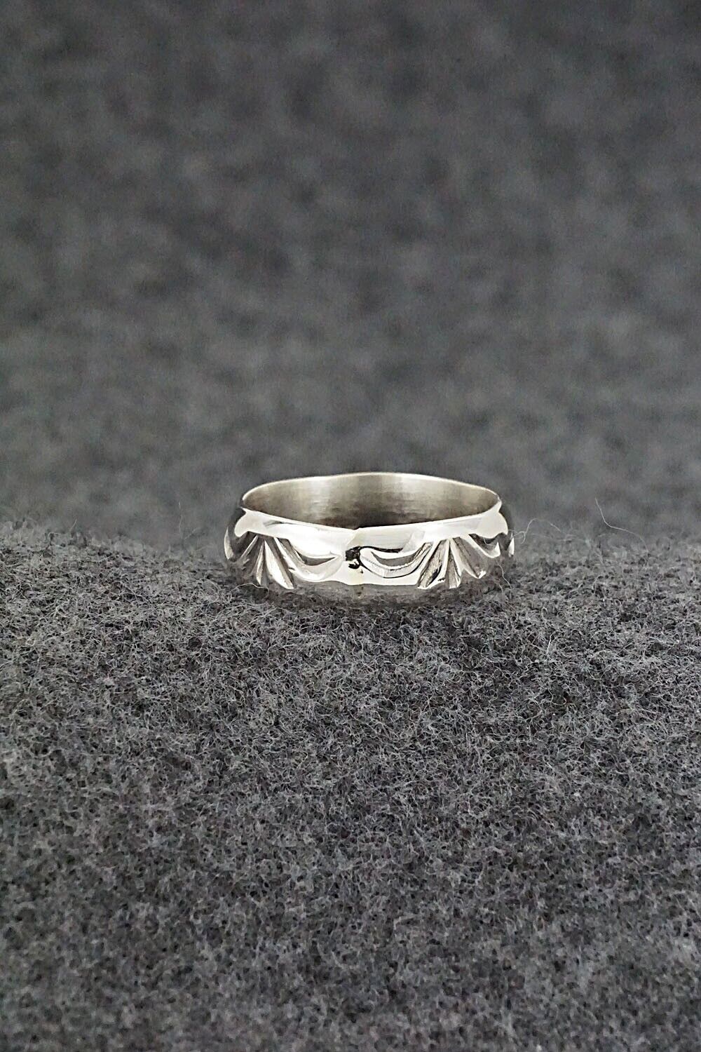 Sterling Silver Ring - Elaine Tahe - Size 6.75