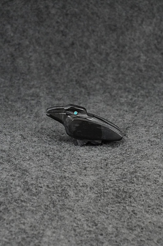 Crow Zuni Fetish Carving - Tim Lementino