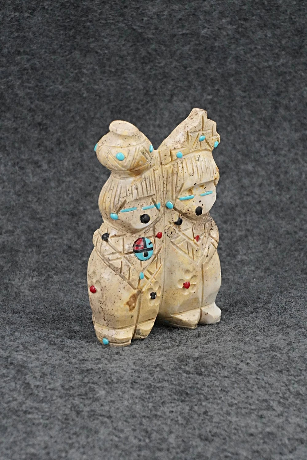 Corn Maiden Zuni Fetish Carving - Danette Laate