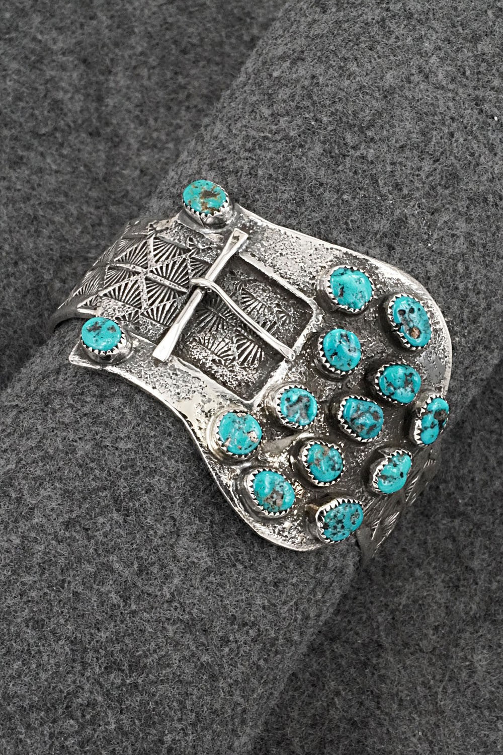 Turquoise & Sterling Silver Bracelet - Delbert Arviso