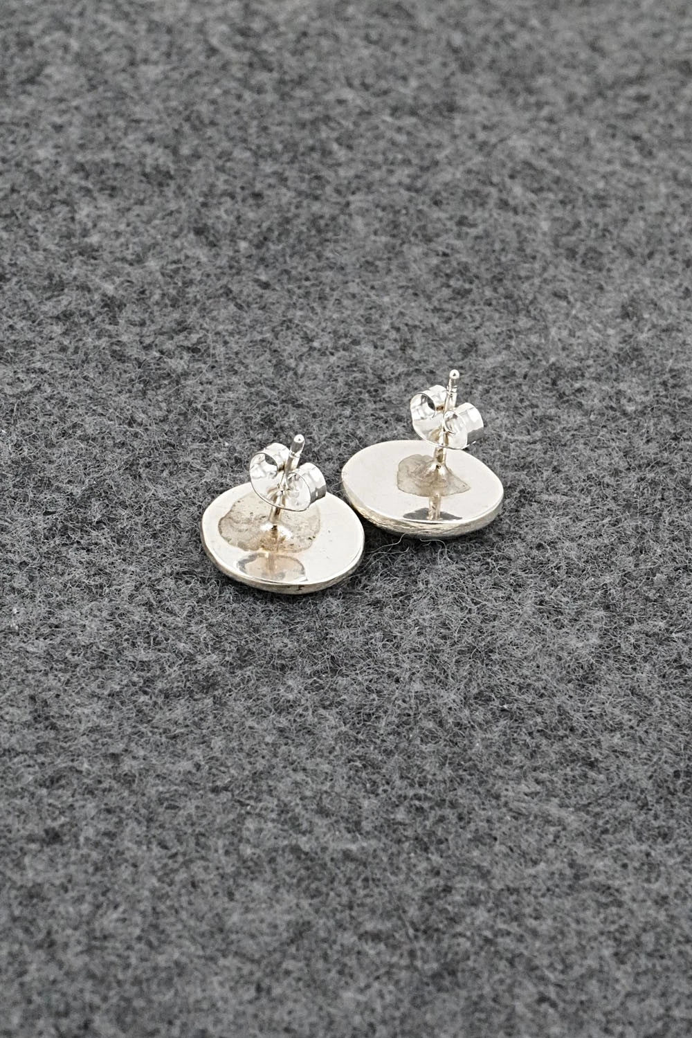 Turquoise & Sterling Silver Earrings - Orena Leekya