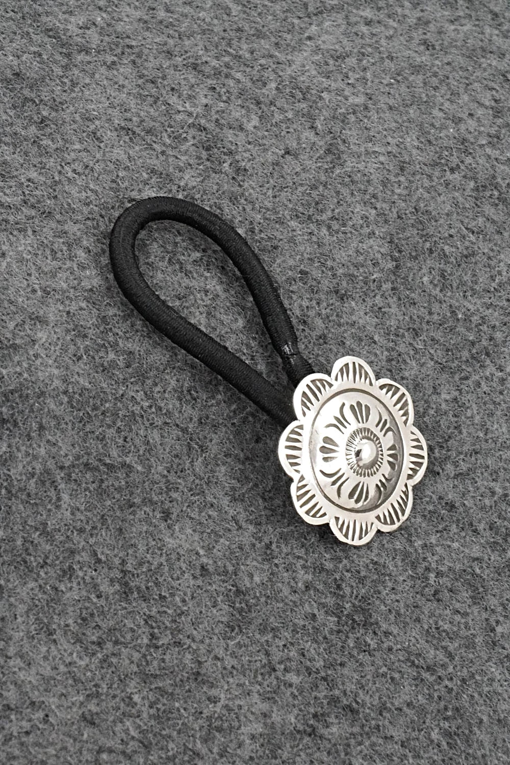 Sterling Silver Hair Tie - Bertha Begay