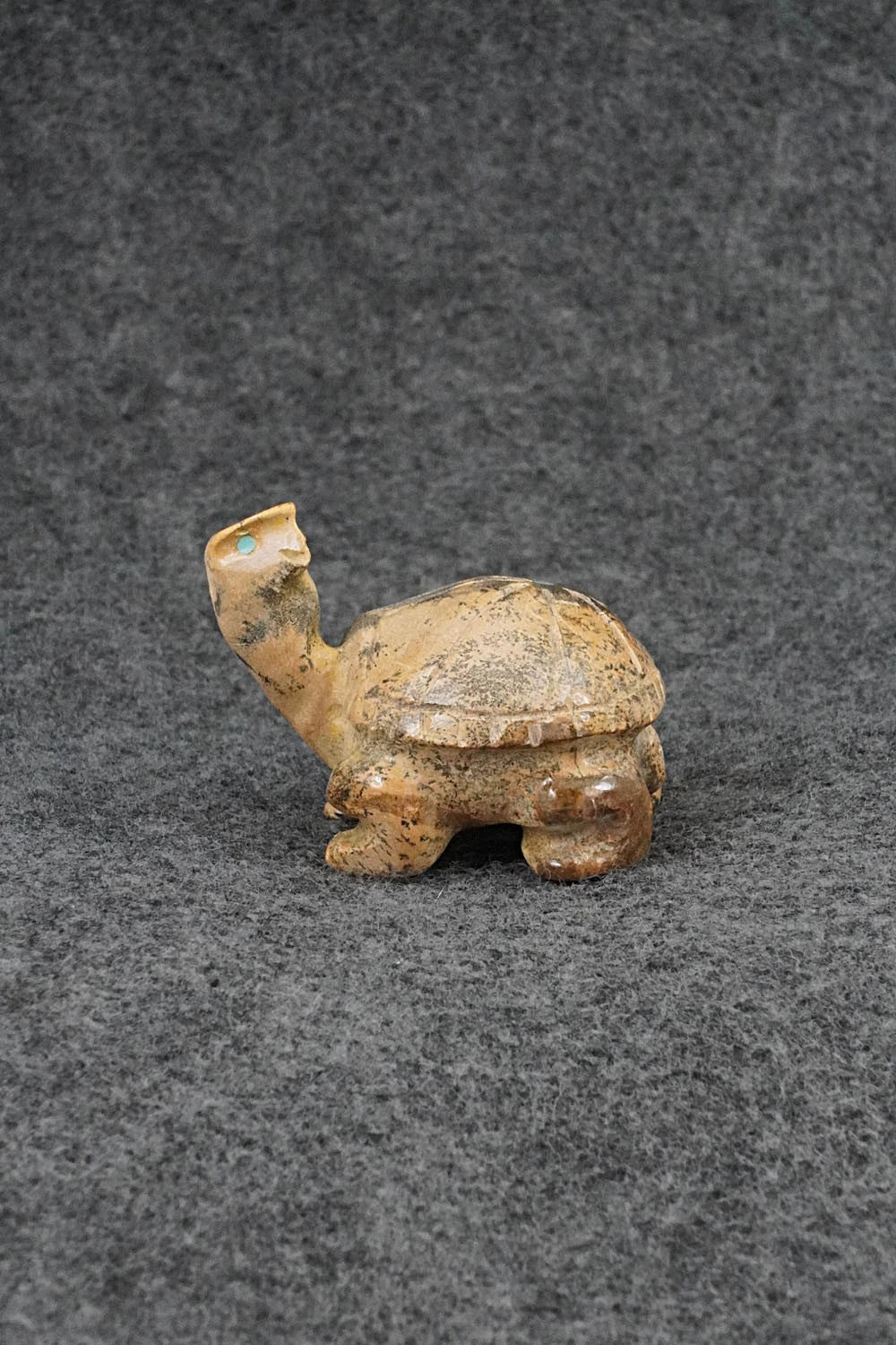 Turtle Zuni Fetish Carving - Freddie Leekya